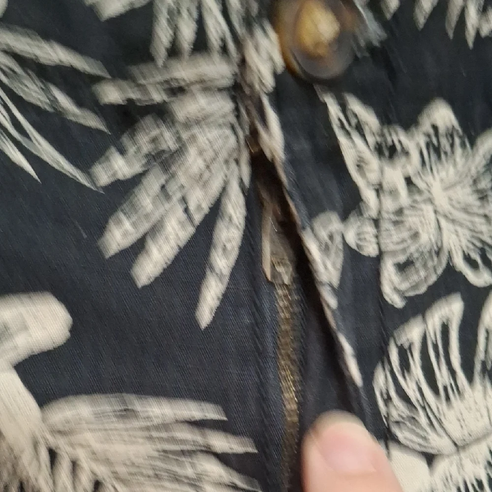 Carter's Black and White Tropical Print Shorts